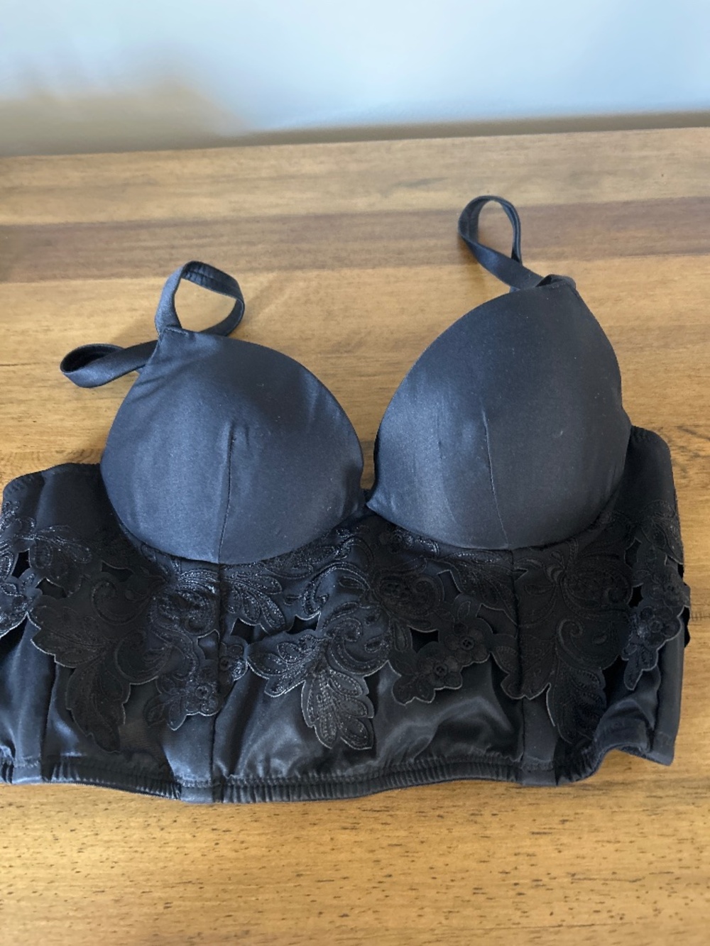 La Perla black label 32B bra/corset